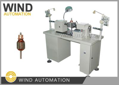China Semi Auto Coil Winding Machine Flyer Winder For Hook Commutator Armature Rotor Coil Winding for sale