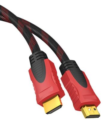 China CE Rohs Certified 4k HDMI Cable Supports 3D Video With HD Audio Braid Shielding for sale
