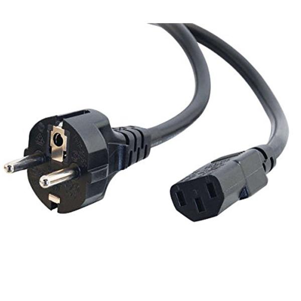 Quality Length 1.5m European Laptop Power Cord 220V 3 Prong Ac Power Cord for sale