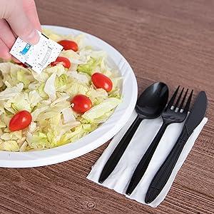 salt and pepper packets