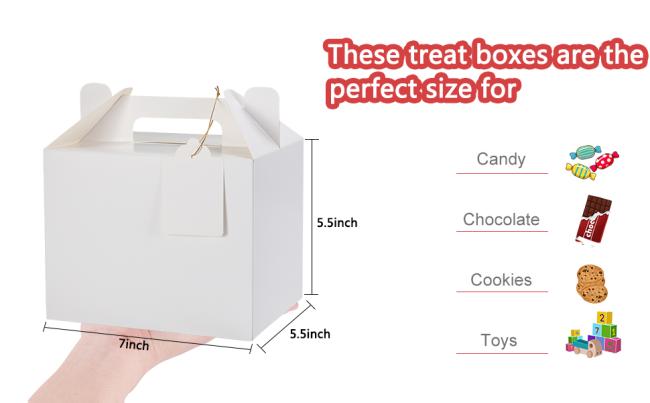 Party Favor Gable Boxes