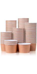 Paper Ice Cream Cups
