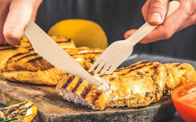 wooden cutlery