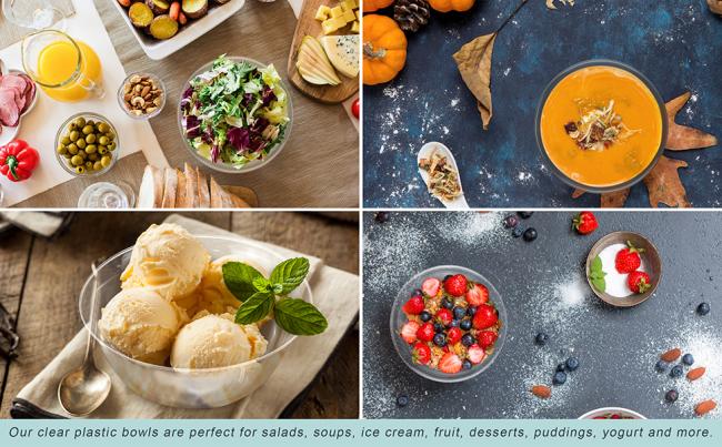 disposable soup bowls ice cream bowls candy bowl