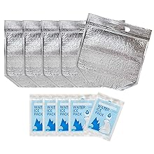 5 of Large size insulated pouches Bags