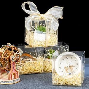 Plastic gift boxes
