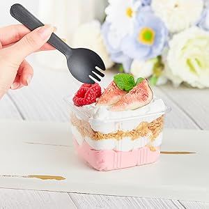 square dessert cups