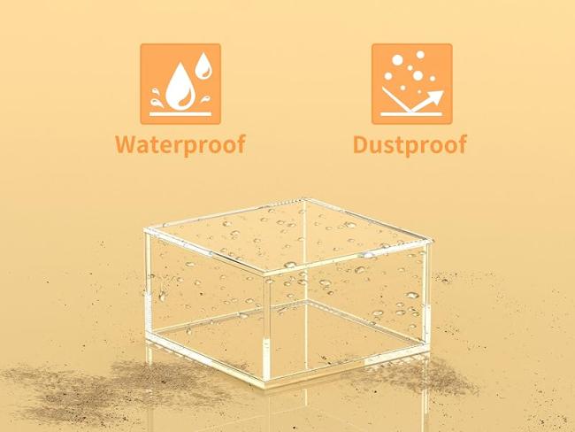 Clear Cube Display Case