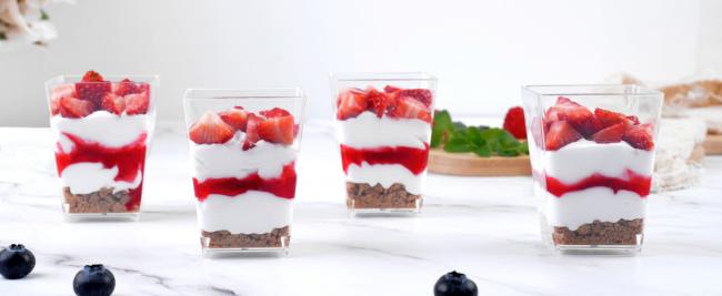 square dessert cups