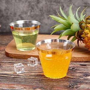 plastic party cups fancy