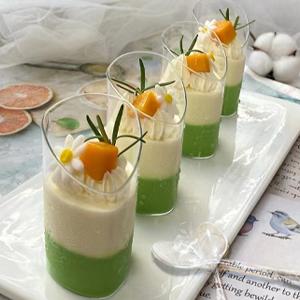 small dessert cups