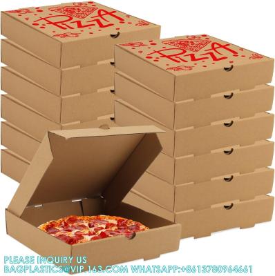 China Corrugated Pizza Boxes Cardboard Boxes Take Out Containers Gift Pack Boxes Takeaway Mailing Shipping Storage Box for sale