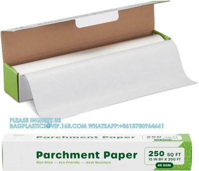 China Parchment Paper, Factory Wholesale 30CM 38CM 40CM X 20CM 30CM 50M 100M Baking Paper Cooking Parchment Paper Jumbo Roll for sale