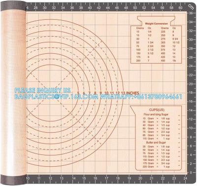 China Silicone Baking Mat, Pastry Mat With Measurement,26