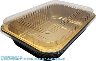 China 11x7 Inch Heavy Duty Baking Foil Pans For Homemade Cakes And And Entree'S - Oven Safe Large Pan Container for sale
