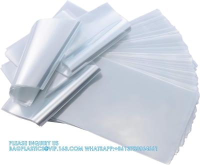 China POF Clear Pvc Shrink Film Plastic Heat Shrink Wrap For Can Bottles Packing Tamper Evident Shrink bags for sale