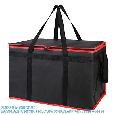 China 79L Insulated Food Delivery Bag For Hot Cold Meal, XXX-Large, Grocery Tote Insulation Bag For Catering, Pizza Warmer for sale