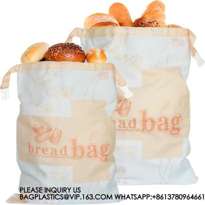 China Bolsas de pan reutilizables para almacenamiento casero de pan ECO Bolsa congeladora de pan - Fabricación de pan de levadura y almacenamiento de pan fresco en venta