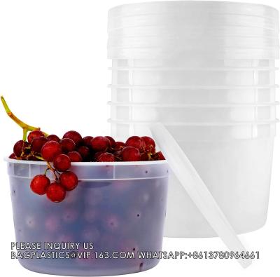 China Storage Containers With Airtight Leak Proof Lids - Washable And Reusable - Recyclable BPA-Free - Microwave, Fridge for sale