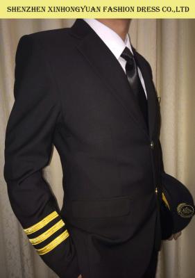 China Chaqueta uniforme del trabajador de la línea aérea de la chaqueta del invierno/del otoño del agente de seguridad militar del traje del oficial de policía en venta