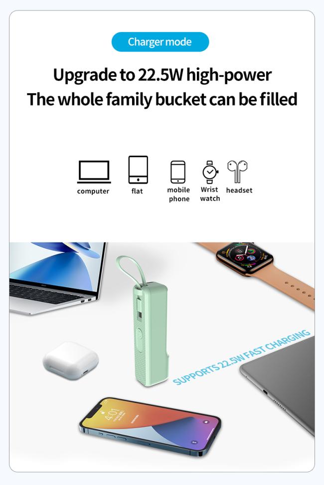 Power Bank with lanyard