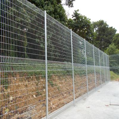China Galvanized Power Coating BRC Welded Wire Mesh Fencing For Construction for sale