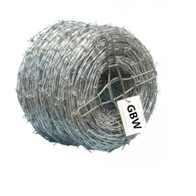 China High Tensile Heavy Hot Dip Galvanized Barbed Wire With 2.0mm x  500m for sale