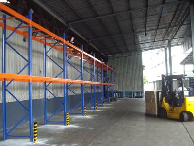 China Longspan Double - Deep Selective Pallet Rack , Stores Multi Tier Shelving for sale