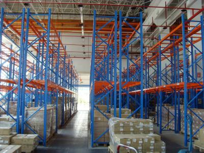 中国 二重深いカスタマイズされるパレット棚によって整頓されている貯蔵を悩ますパレット 販売のため