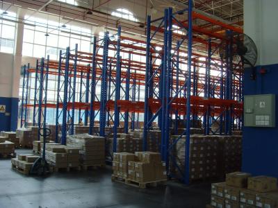 China Powder Coating Double Deep Pallet Rack Anti-Rust 2000KG For Factory for sale