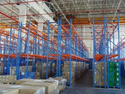 China Standard Double Deep Pallet Racking System for sale