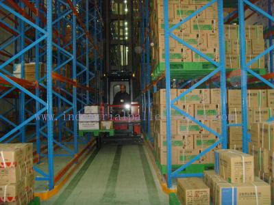 China Armazenando o sistema do armazenamento de racking, cremalheiras industriais do armazenamento à venda