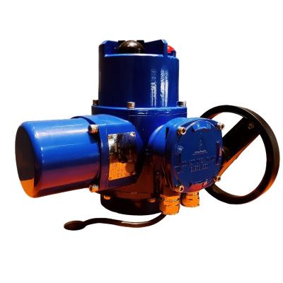 China 0.15 KW Electric Part Turn Actuator 400NM 50Hz Industrial Electric Actuator for sale
