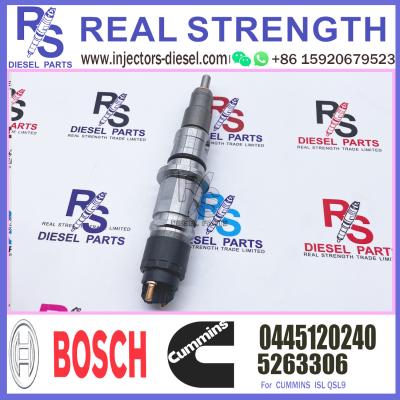 China GAMEN High Quality Diesel Fuel Injector Common Rail Injector Assembly 5263306 0445120240 for Commins QSL9 for sale