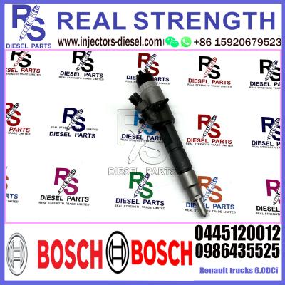 China Diesel Common Rail Fuel Injector 0445120012 0986435525 0445120013 5010450532 For Renault  trucks  6.0DCi for sale