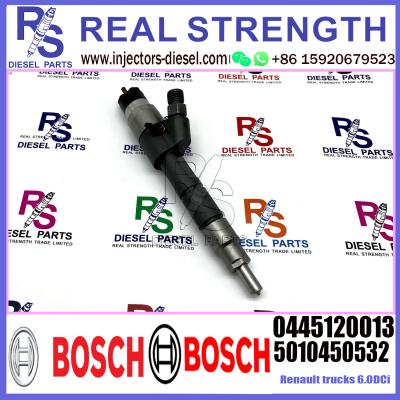 China Diesel Common Rail Fuel Injector 0445120012 107755-0073 107755-0091 0445120013 5010450532 For Renault  trucks  6.0DCi for sale