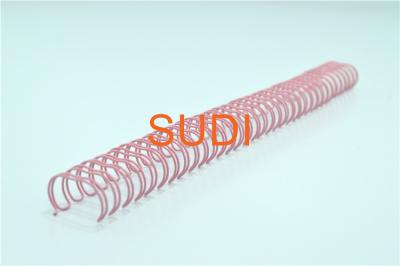 China Steel Core 9.5mm 7/16 Inch  Wire Spiral Binding Coils for sale
