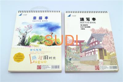 China PP Hardcover 80gram A4 Loose Leaf Spiral Notebook for sale