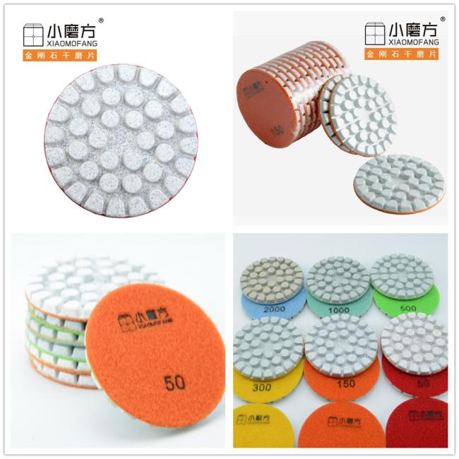 Xin Rui Tools 4 Inch 5 Inch Polishing Pad for Granite Marble