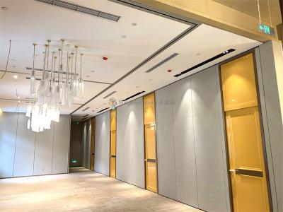 China Design elegante paredes de divisória de escritório insonorizável dobrável para hotel leve à venda