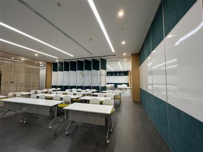 China Floor Supported Operable Partition Wall Systems With MDF Board Surface for sale