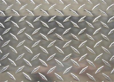 China Durable Aluminum Diamond Tread Plate / Diamond Plate Stair Treads For Building for sale