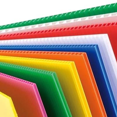 China 2mm-12mm Thickness Recycled Corrugated Plastic Sheets For Advertising for sale