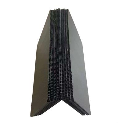 China OEM black PP Corrugated Sheet Honeycomb Polypropylene Sheets 4x8 for sale