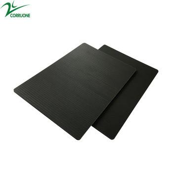 China Black 4x8 Corrugated Plastic Sheet 11mm Correx Sheets 8x4 for sale