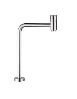 China High Long Spout Single Deck Mounted Faucet OEM SUS304 Bibcock for sale