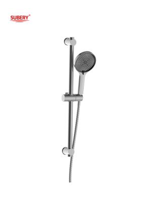 China Wall Mounted Modern Shower Slide Bar Chrome Round Classical Oem for sale