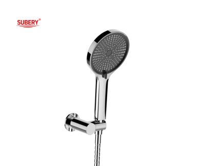 China Holder Hose Chrome Hand Showers ABS Plastic 3 Function for sale