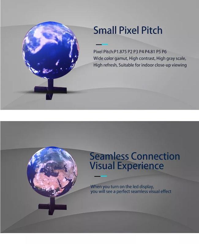 320x160mm Commercial LED Display Screen 3mm Full Color Indoor 0