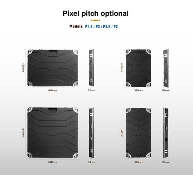 Church Indoor Fixed LED Display 3mm 4mm 5mm Stage LED Screen Rental 1